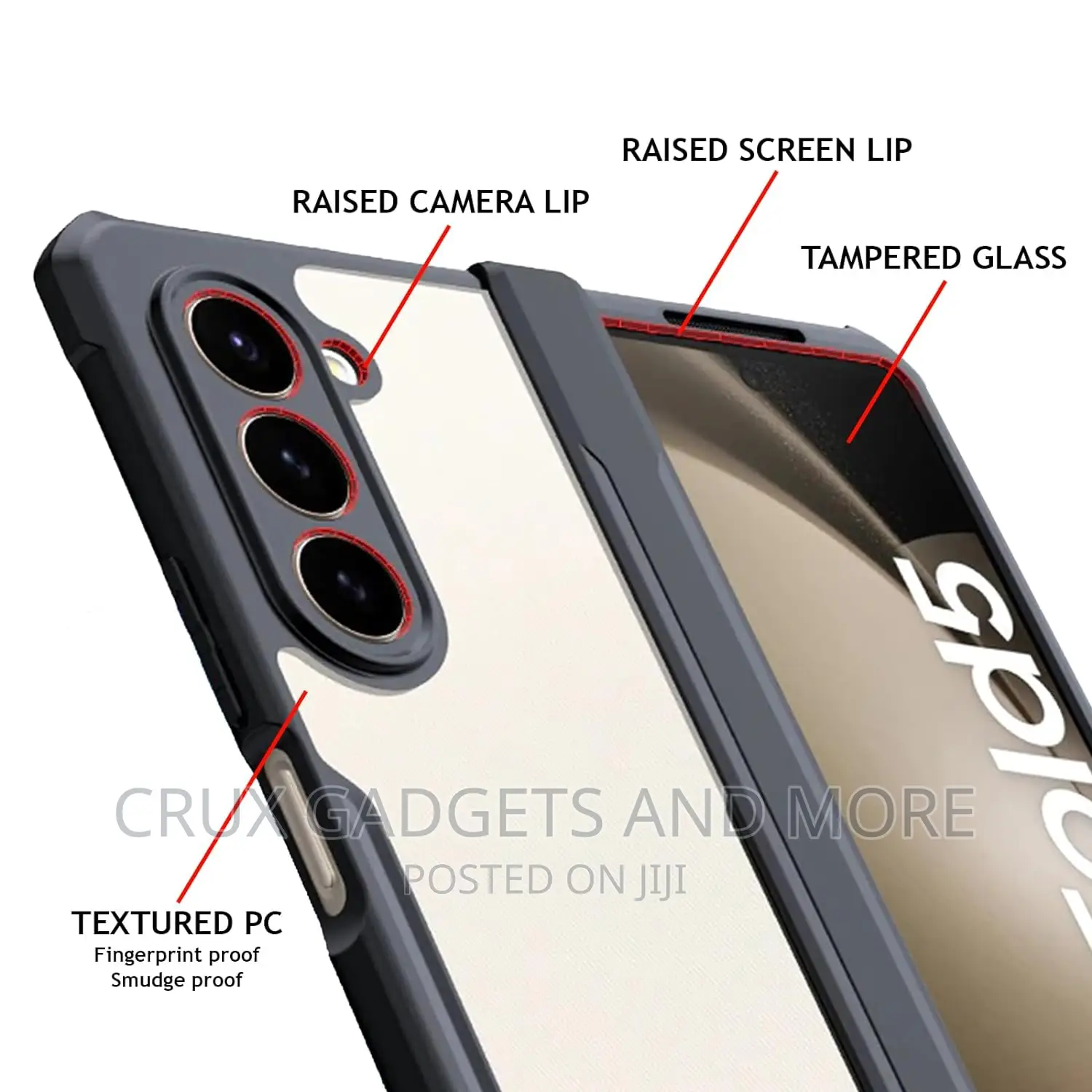 Shockproof Xundd Hybrid Armor Samsung Galaxy Z Fold 4 to 6