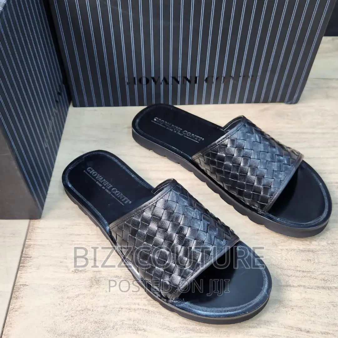 Original Italian Giovanni Conti Slippers Available in Store