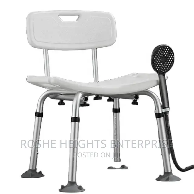 Elderly Shower Chair With Back Rest