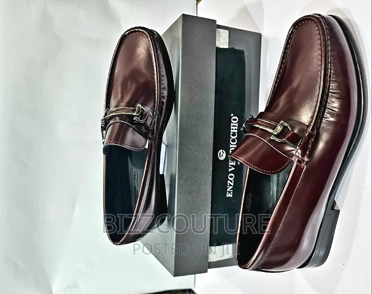 Original Italian ENZO VERDICCHIO Loafers Available in Store