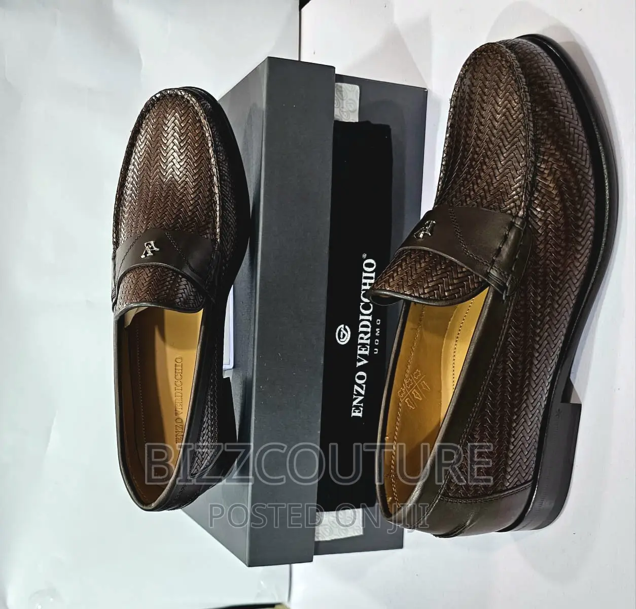 Original Italian ENZO VERDICCHIO Loafers Available in Store