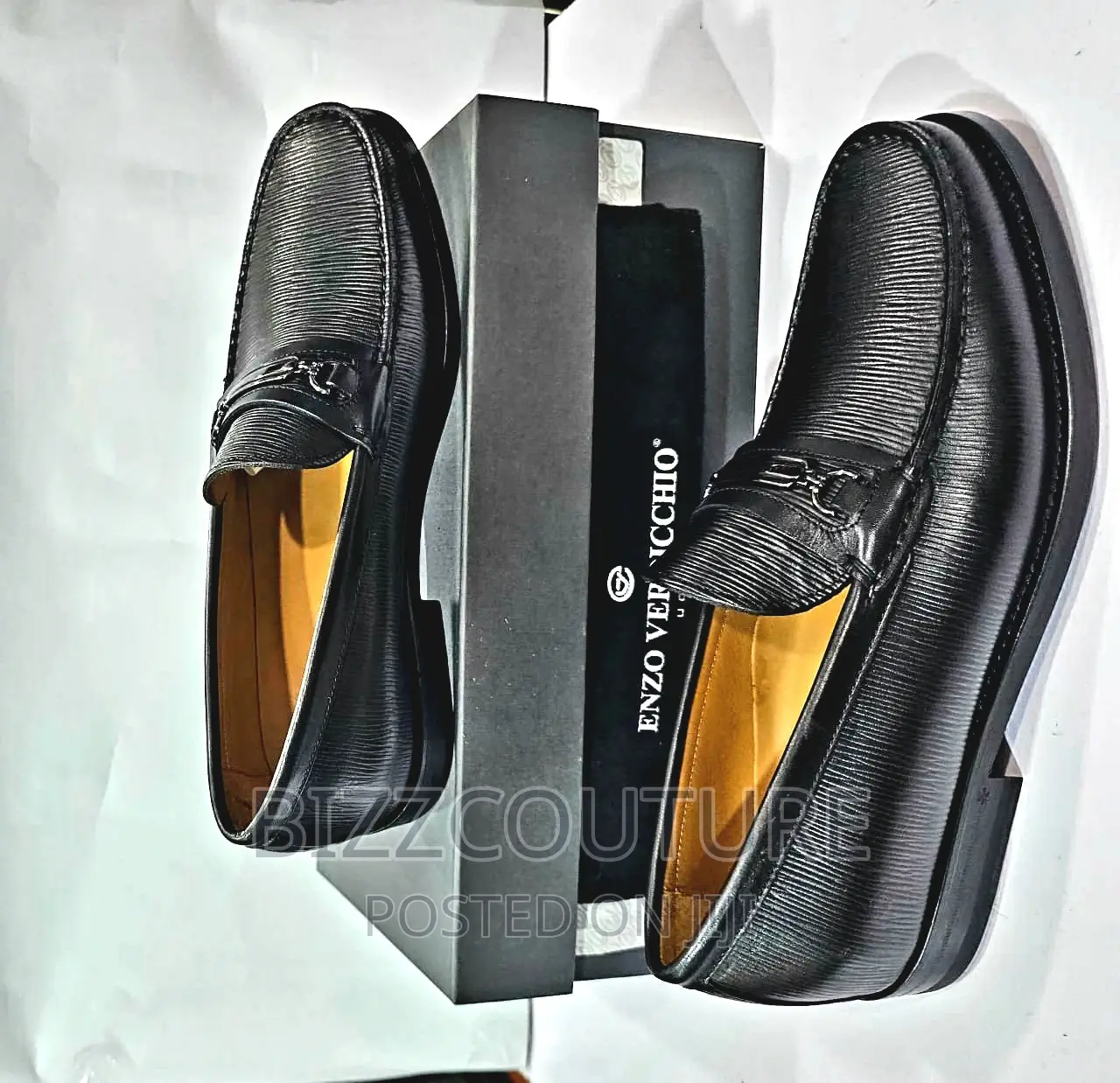 Original Italian ENZO VERDICCHIO Loafers Available in Store