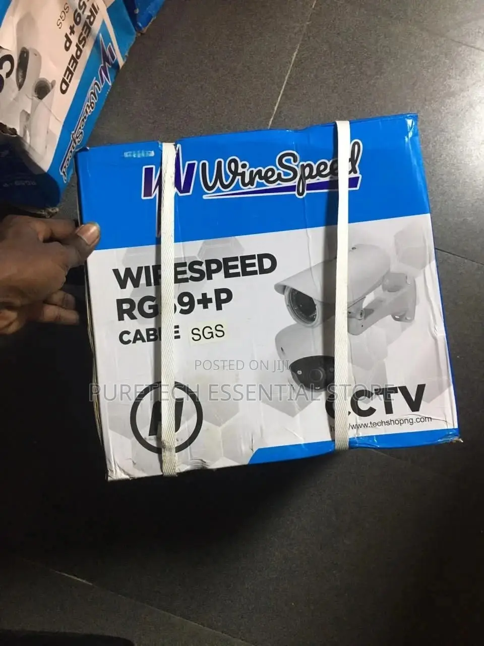 Rg59 CCTV Camera Cable With Power 305meters