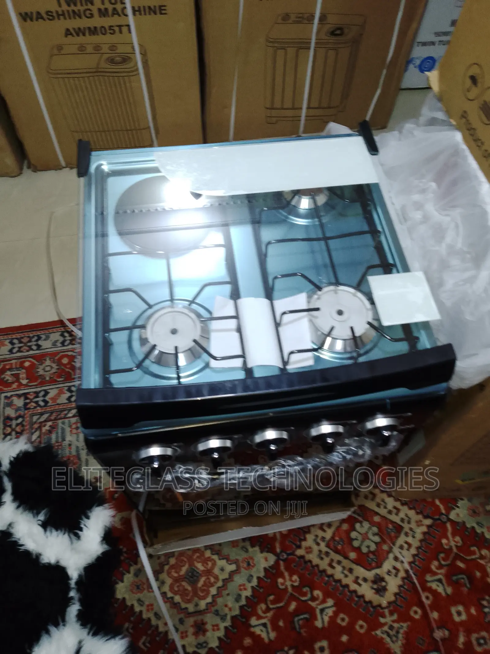 Durable and Brand New Nexus Gas Cooker 3+1 Nx-5055bc