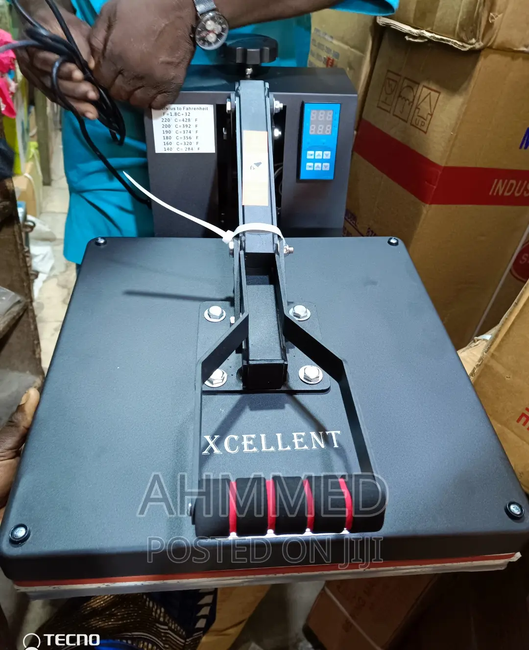 Xcellent Heat Press Machine 38cm×38cm