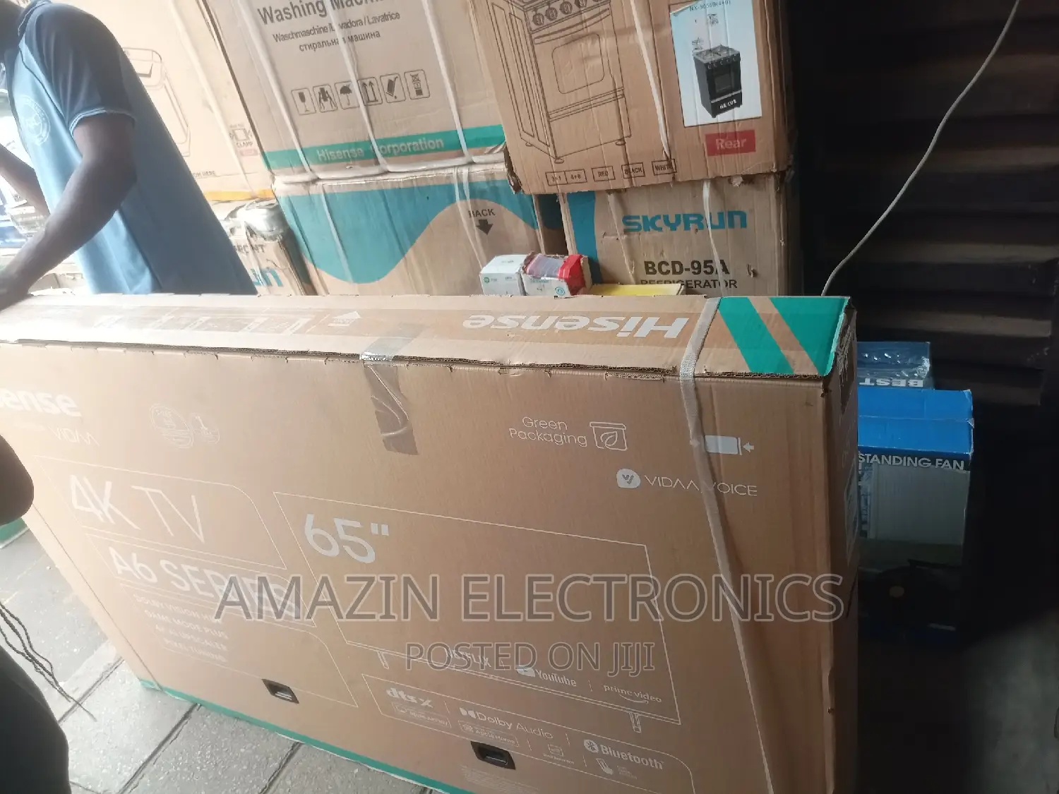 Hisense 65 Inches With 1yr Warranty
