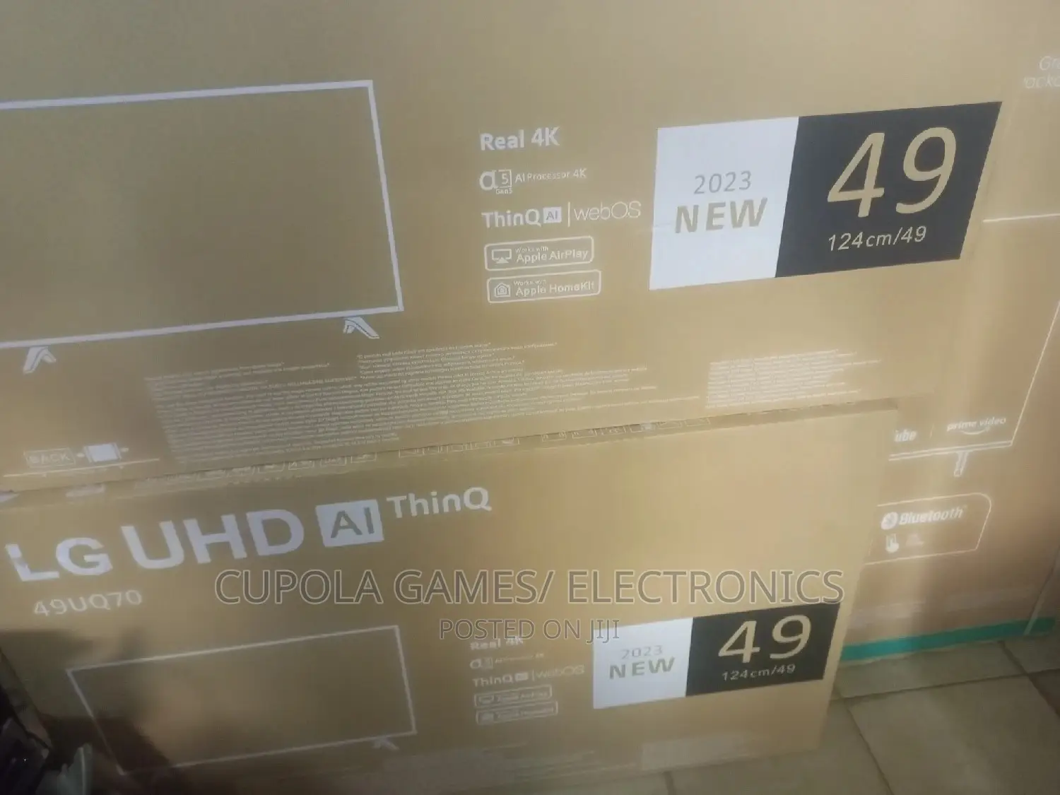 Lg Tv 49 Inches Smart, Phone Cast Available.