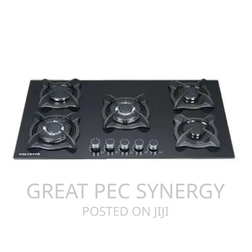 Built In Gas Burner (4 Gas Hob 1 Electric Hob)