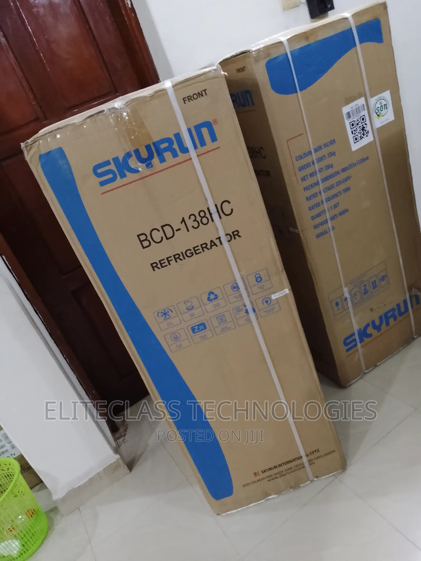 New and Rapid Cooling Skyrun BCD-138HC