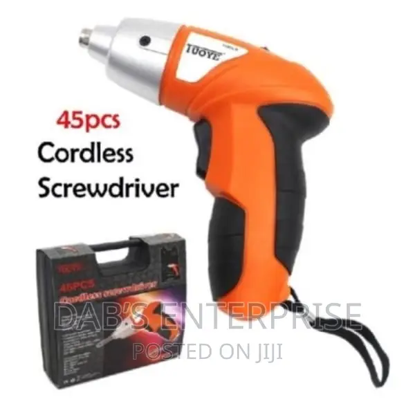 45 Pieces Cordless Screwdriver