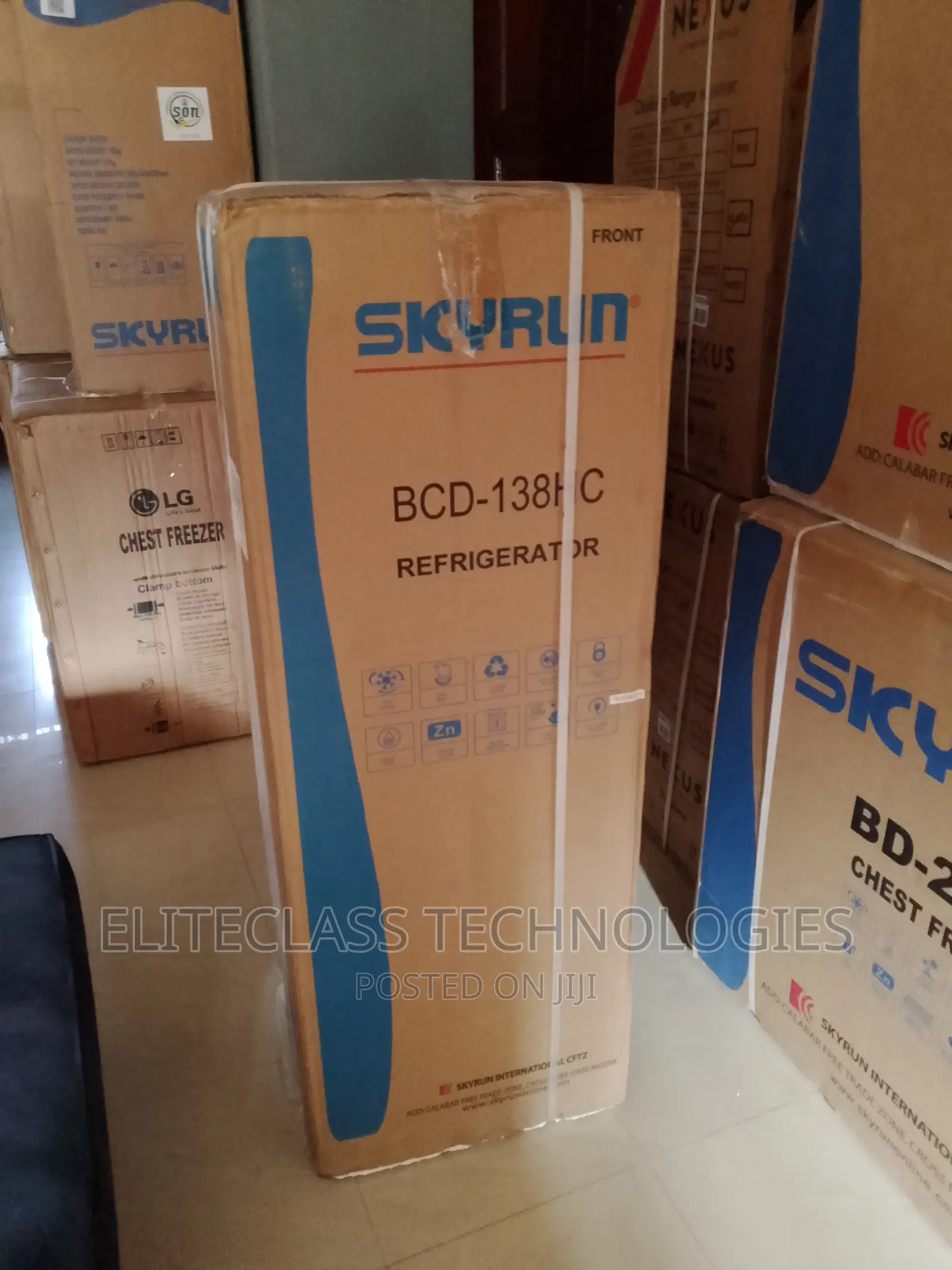 Low Noise Design-Skyrun BCD-138HC Refrigerator