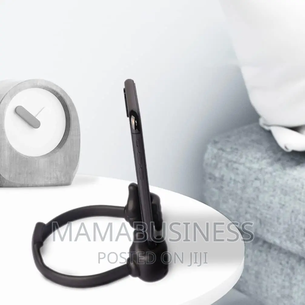 Thumbs Up Ok Stand For Mobile Phones And Tablets - Black