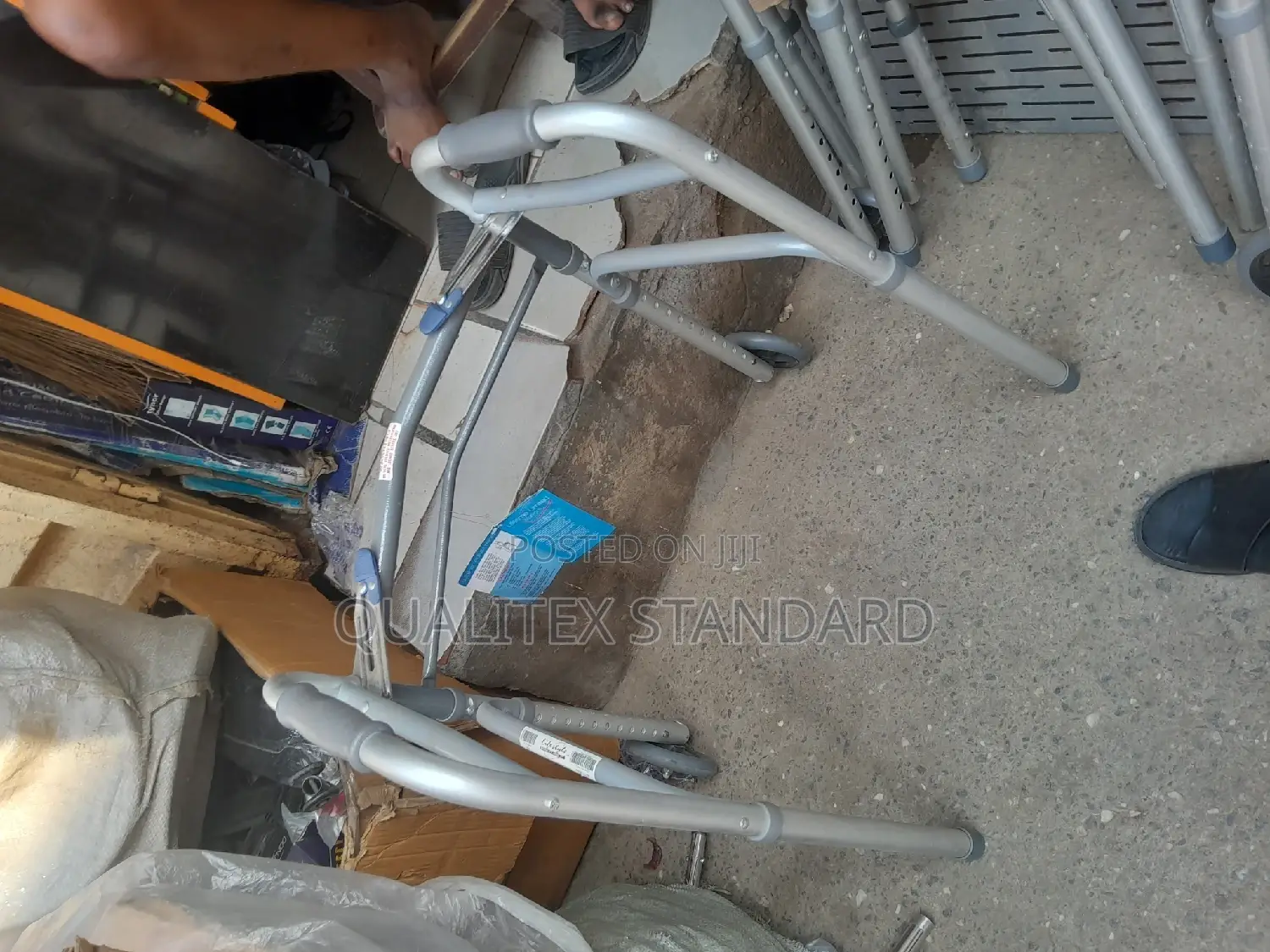 Walking Frame With Tyre