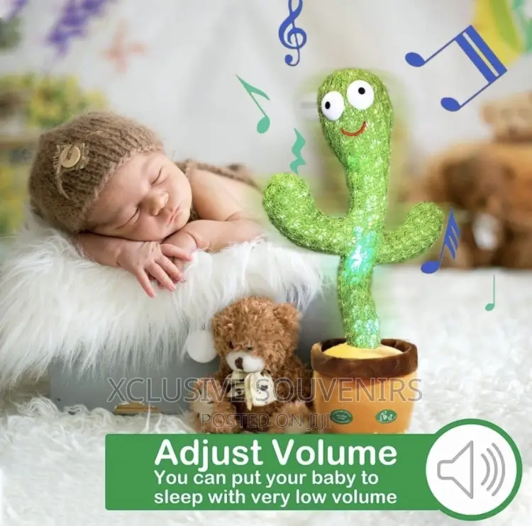 Dancing Cactus Toy for Baby