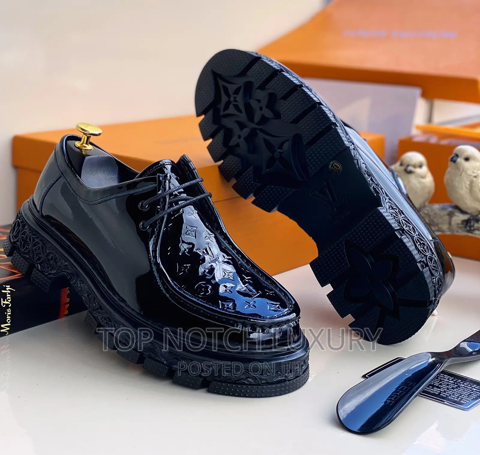 Louis Vuitton High Quality Leather Designer Shoe