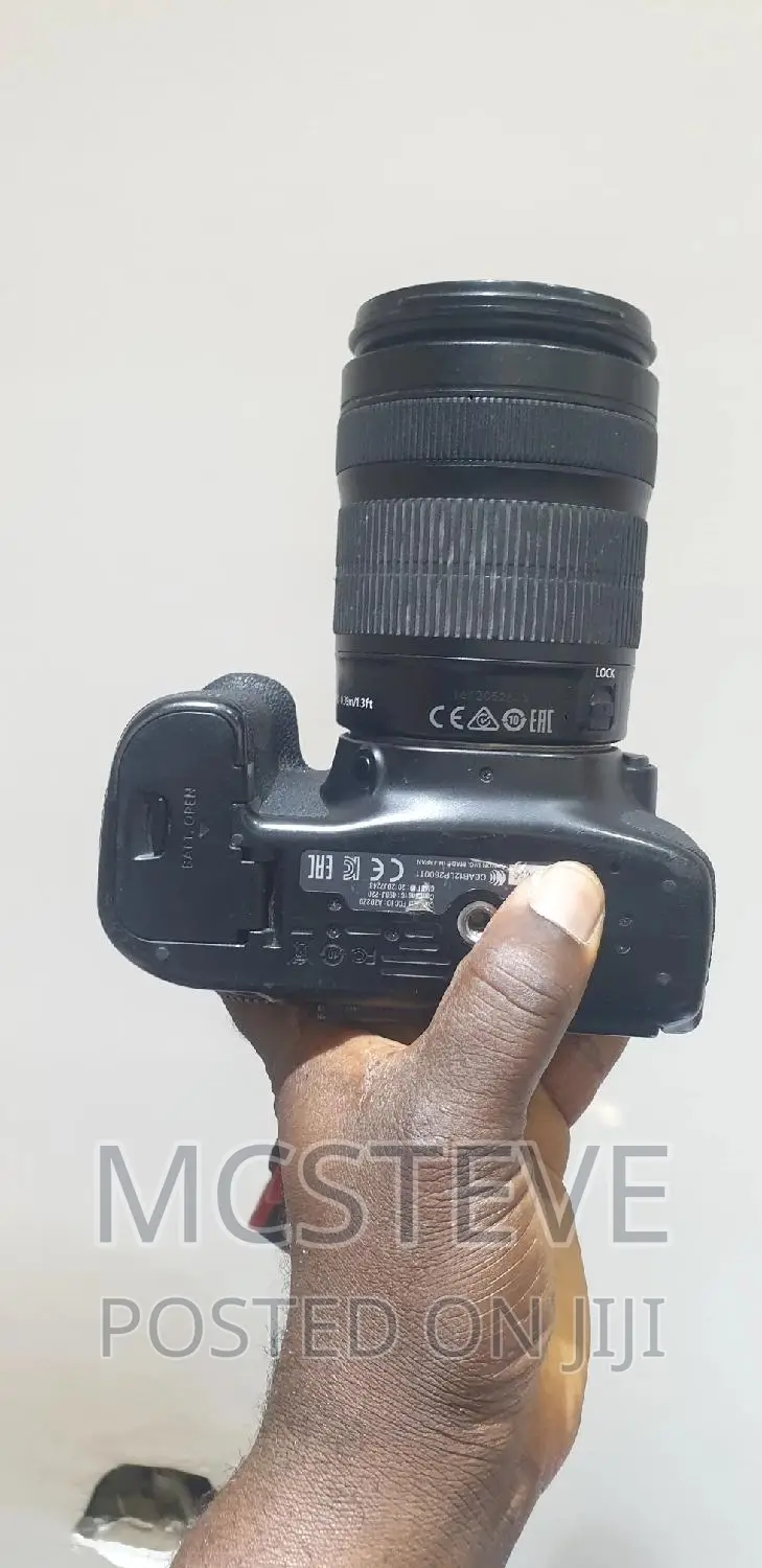 Canon EOS 70D With 18 - 135MM Lens