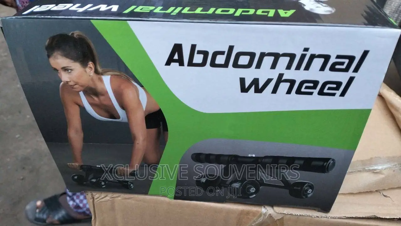 4 Wheels Ab Roller for Abdominal Workout for Men and Women
