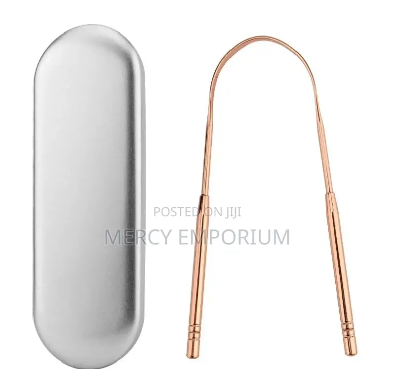 Tongue Scraper Tongue Cleaner Medical Grade Pure Copper