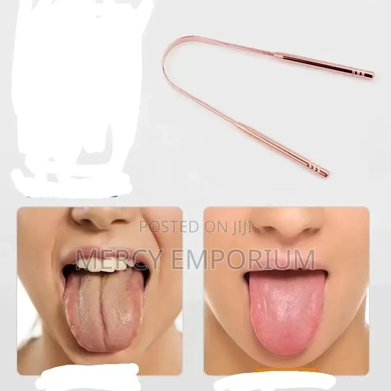 Tongue Scraper Tongue Cleaner Medical Grade Pure Copper