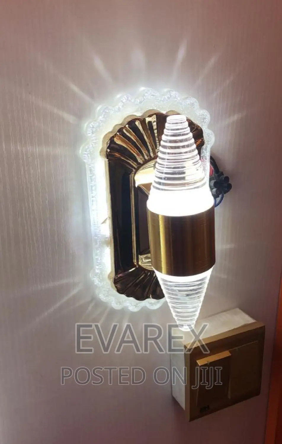 Led Crystal Wall Bracket Light