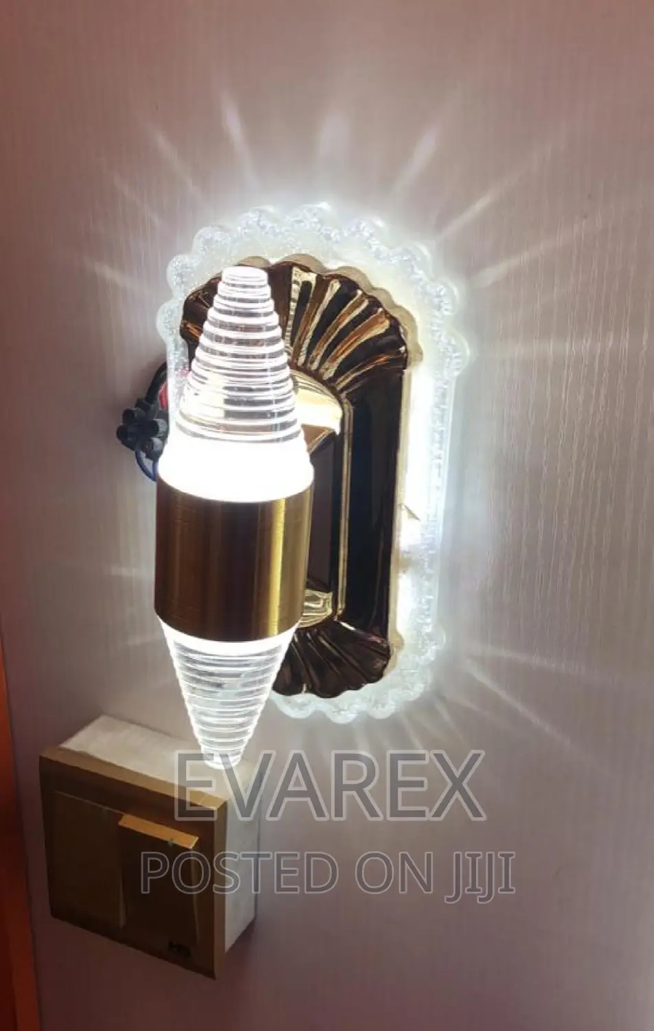 Led Crystal Wall Bracket Light