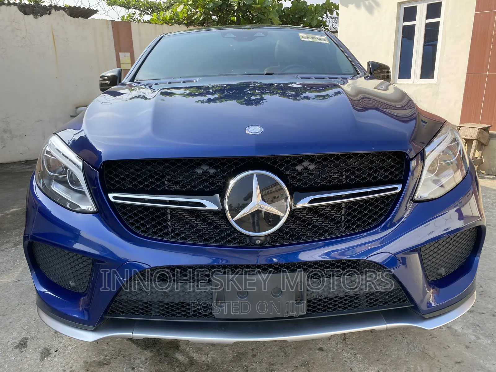 Mercedes-Benz GLE43 2017 Blue