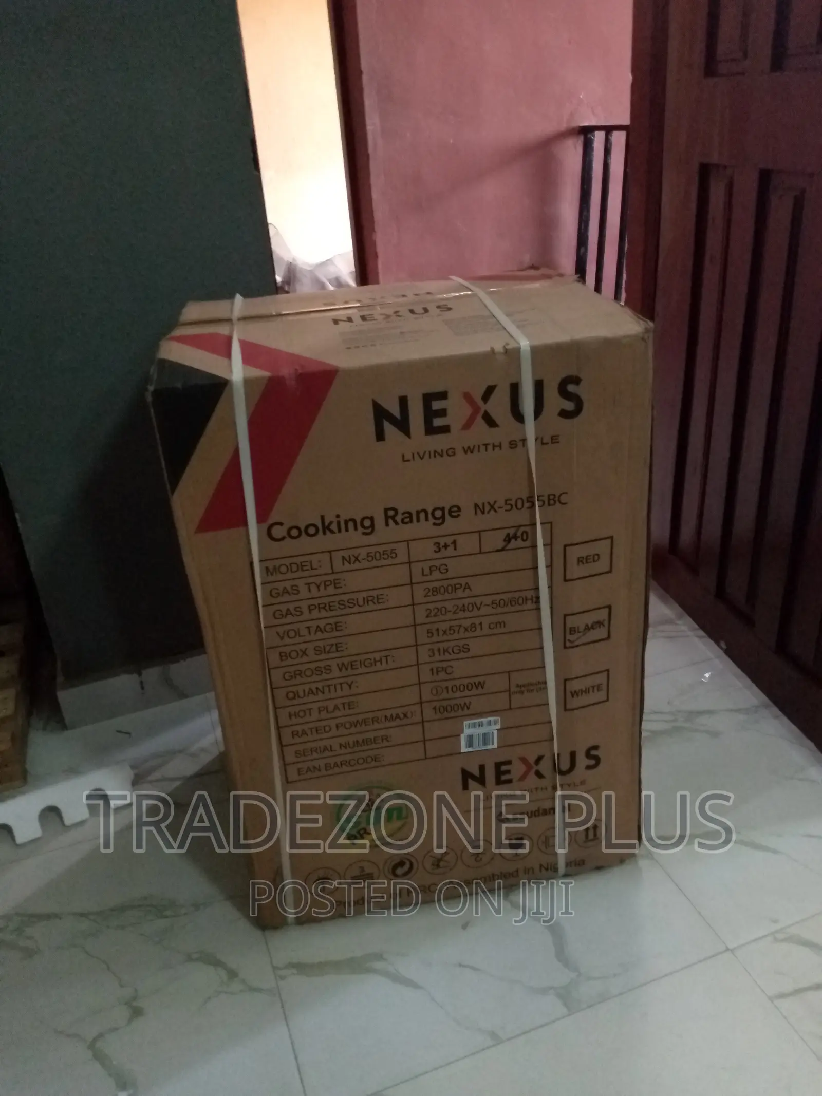 Affordable Nexus 4+0 Gas Cooker-Nx-5055bc