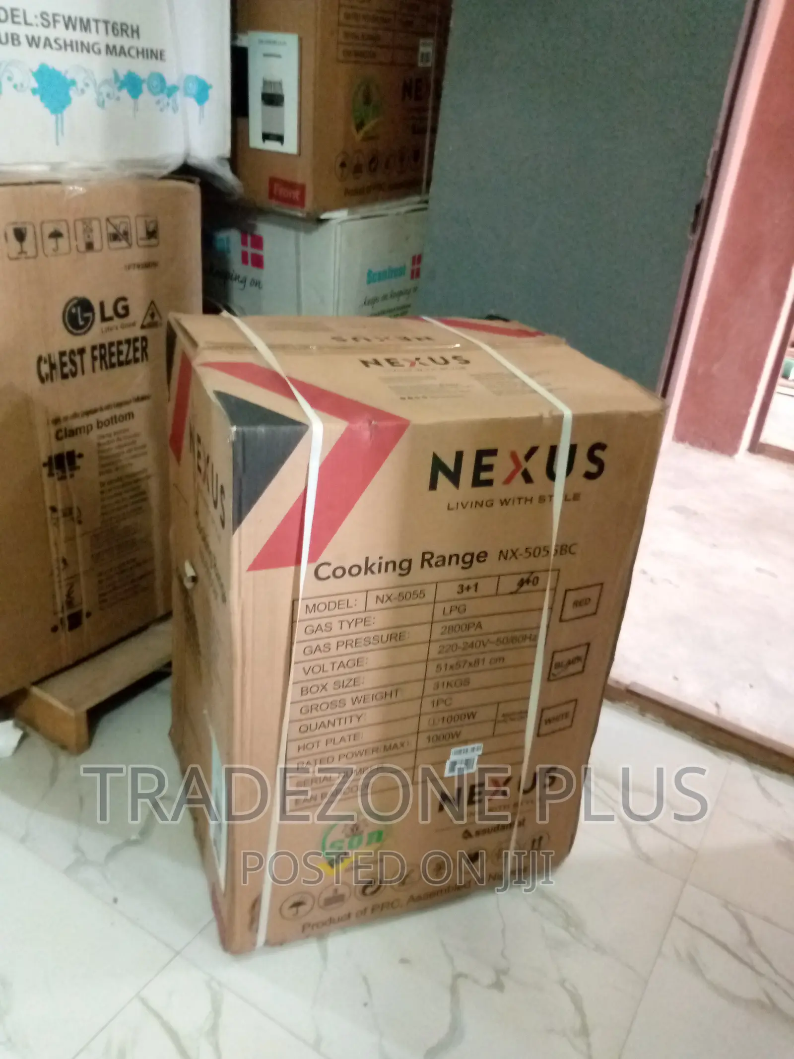 Affordable Nx-5o55bc 4 Gas Burner Gas Cooker-Nexus