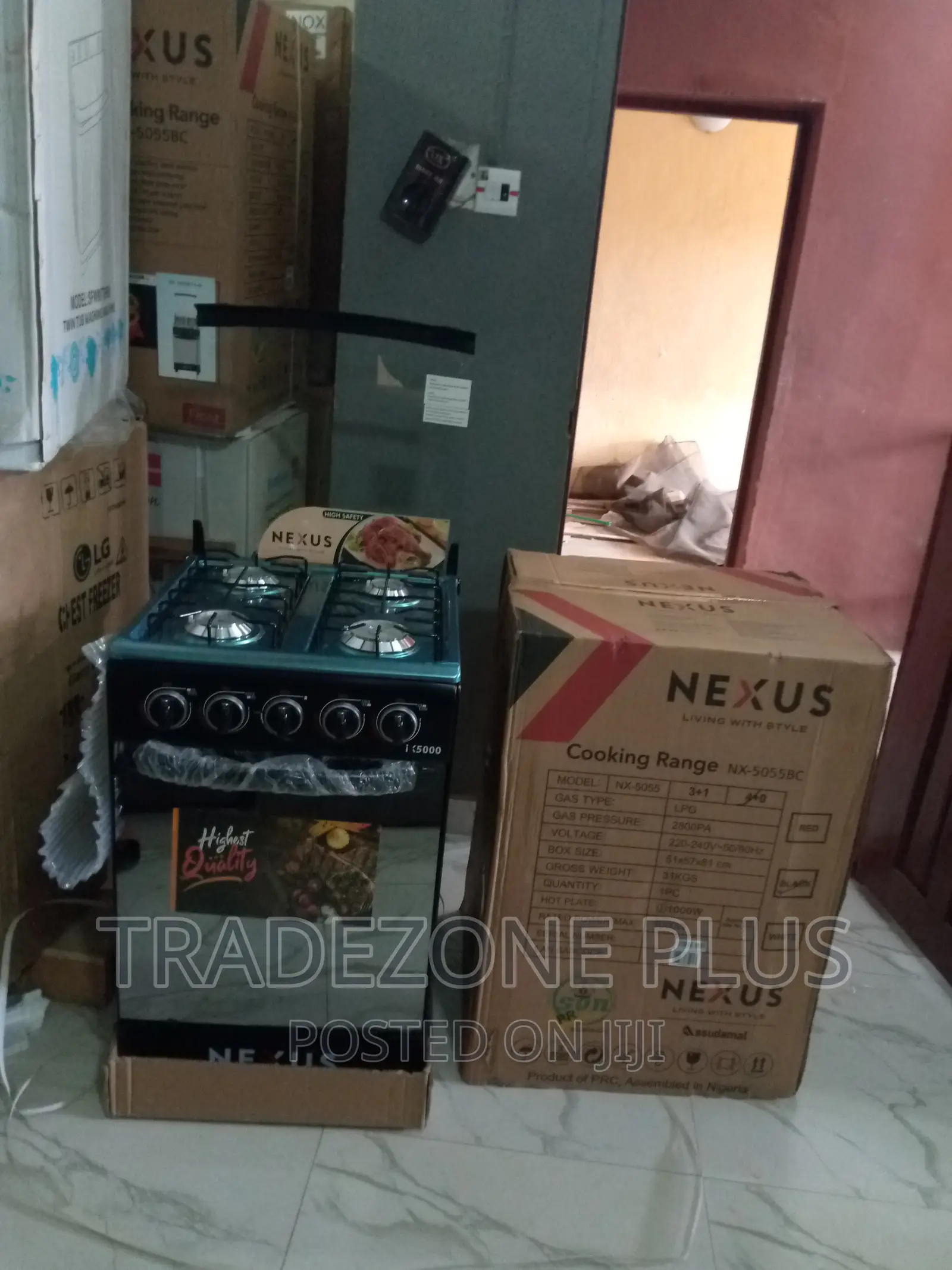Affordable Nx-5o55bc 4 Gas Burner Gas Cooker-Nexus