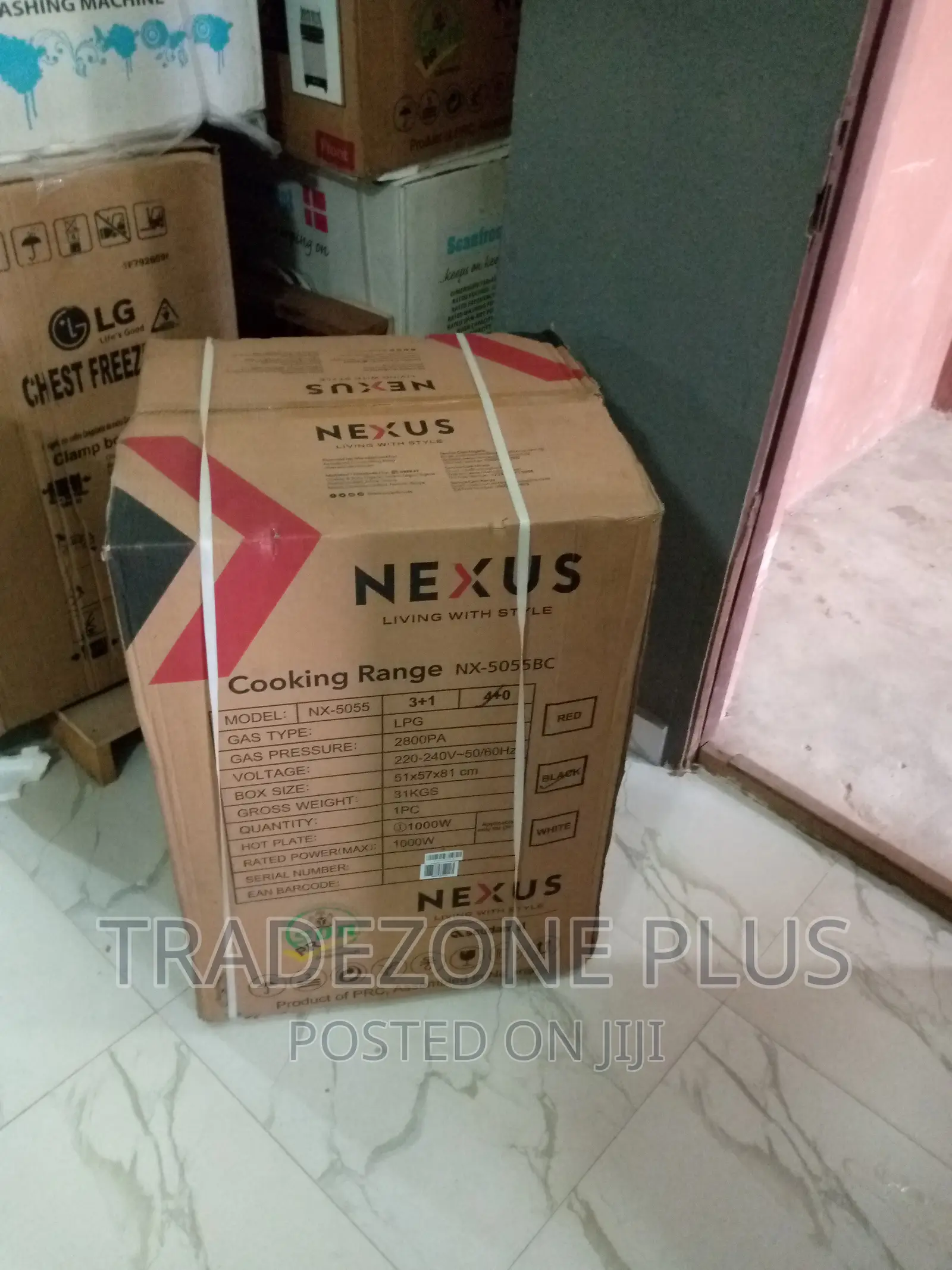 Original Nexus 4+0 Gas Cooker-Nx-5055bc