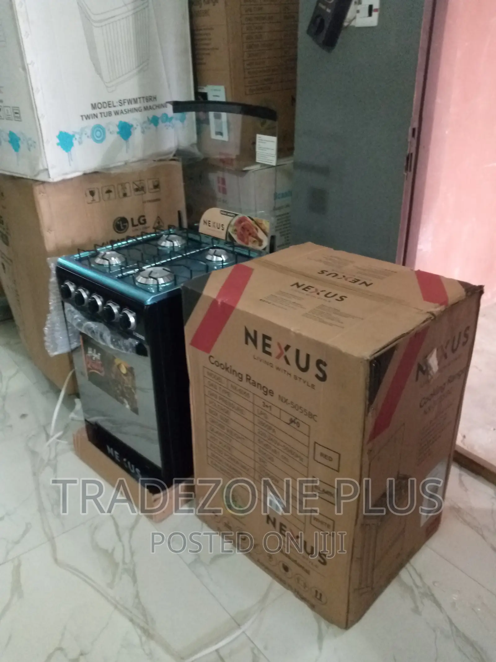 Original Nexus 4+0 Gas Cooker-Nx-5055bc
