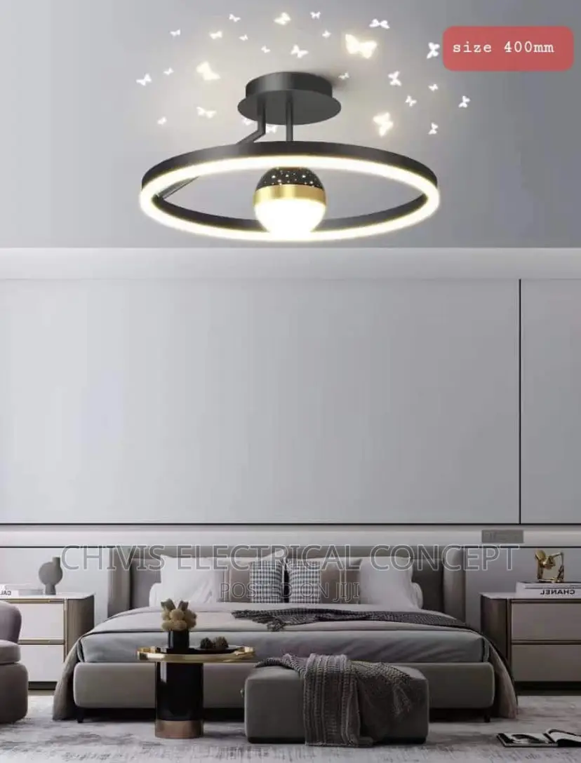 Modern LED Ceiling Light Chandelier for Bedroom Living