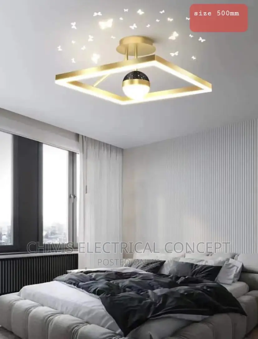 Modern LED Ceiling Light Chandelier for Bedroom Living