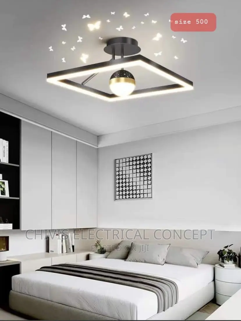 Modern LED Ceiling Light Chandelier for Bedroom Living