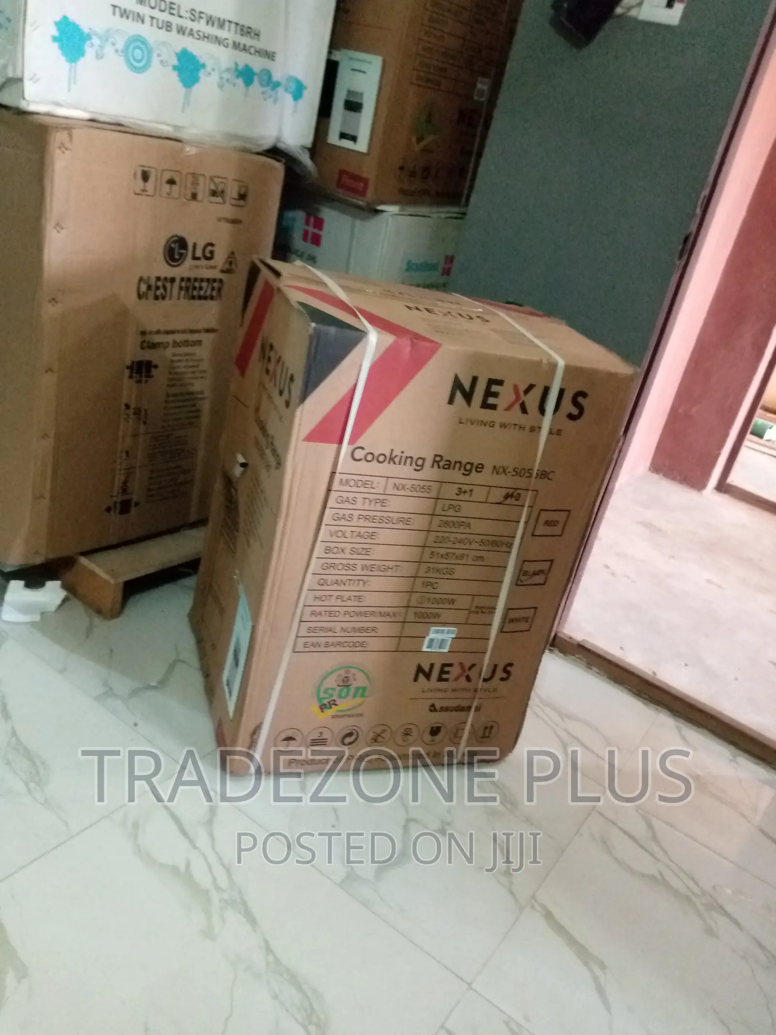 Original Nexus-Nx-5055bc 4 Burner Gas Cooker