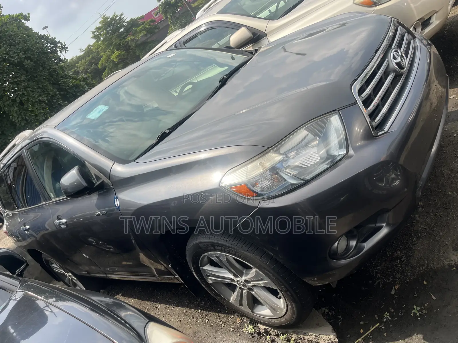 Toyota Highlander Limited 2008 Gray