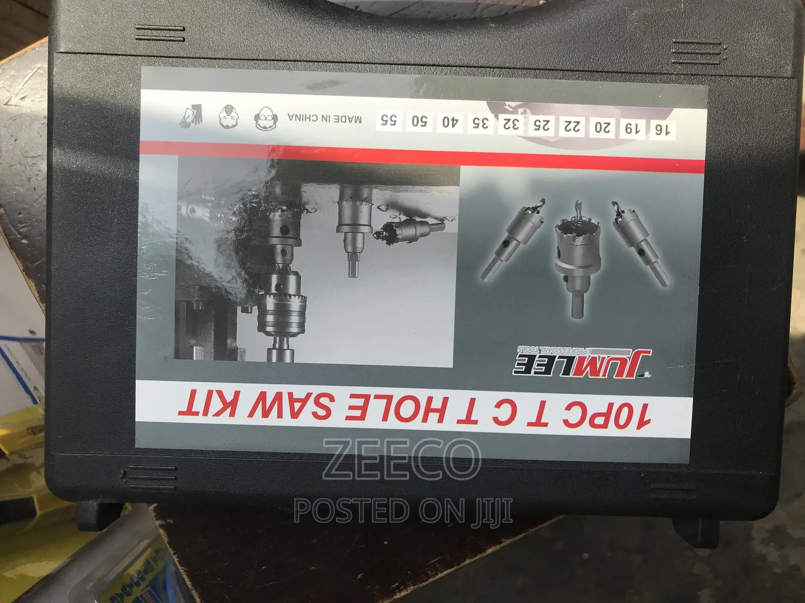 10 PCS TCT Hole Saw Kit
