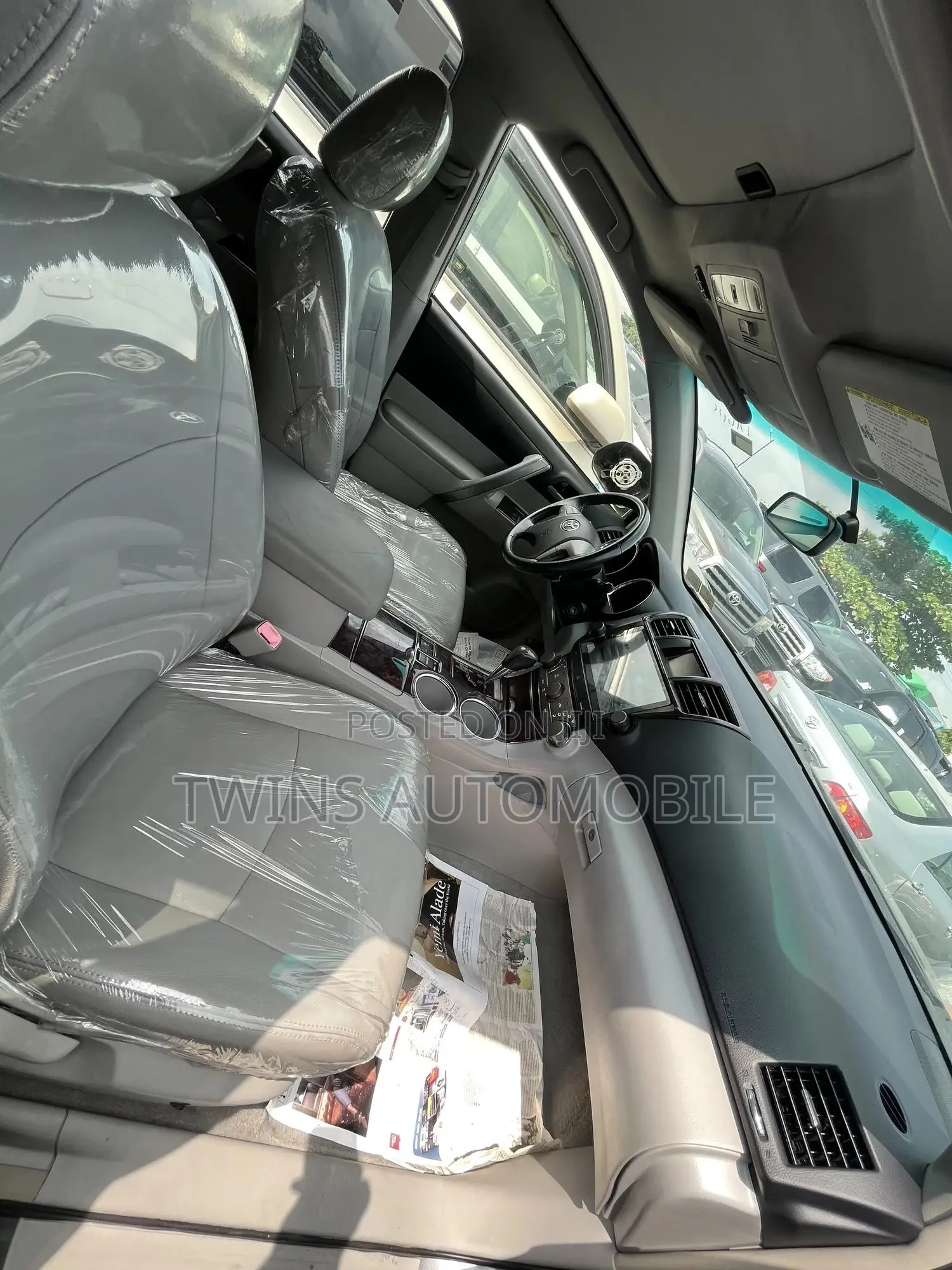 Toyota Highlander Limited 2008 Gray