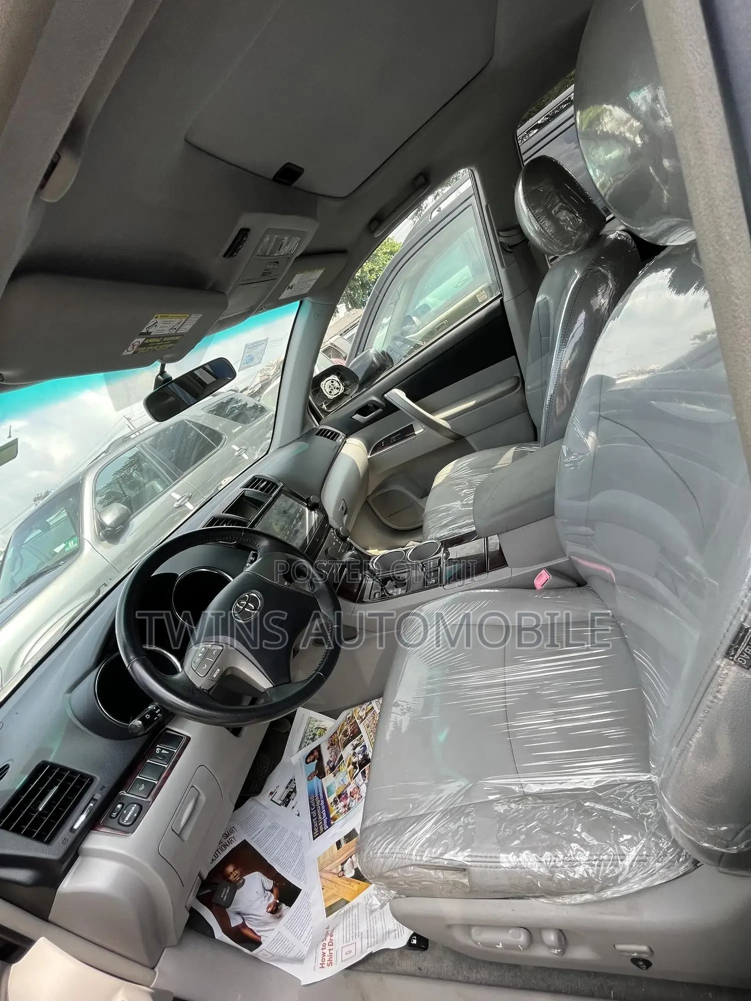 Toyota Highlander Limited 2008 Gray