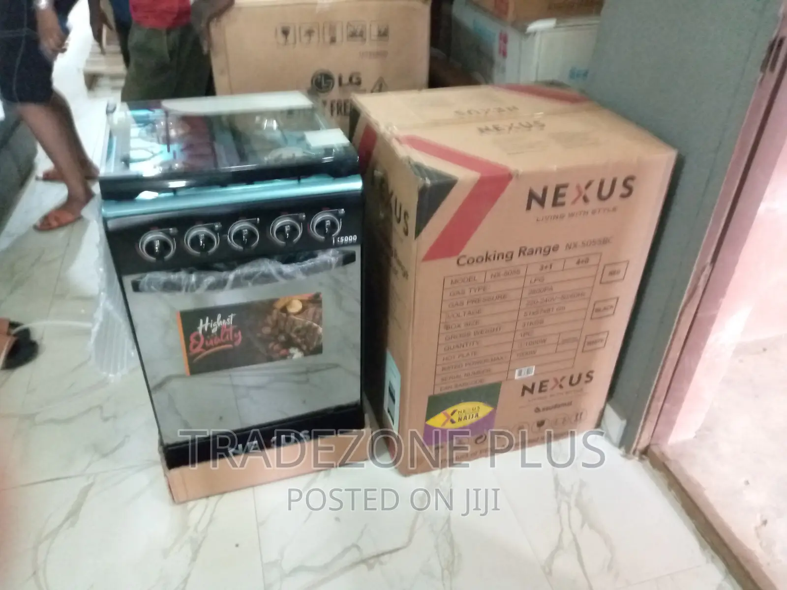 Introducing the New Nexus Nx-5055bc 4 Burner Gas Cooker