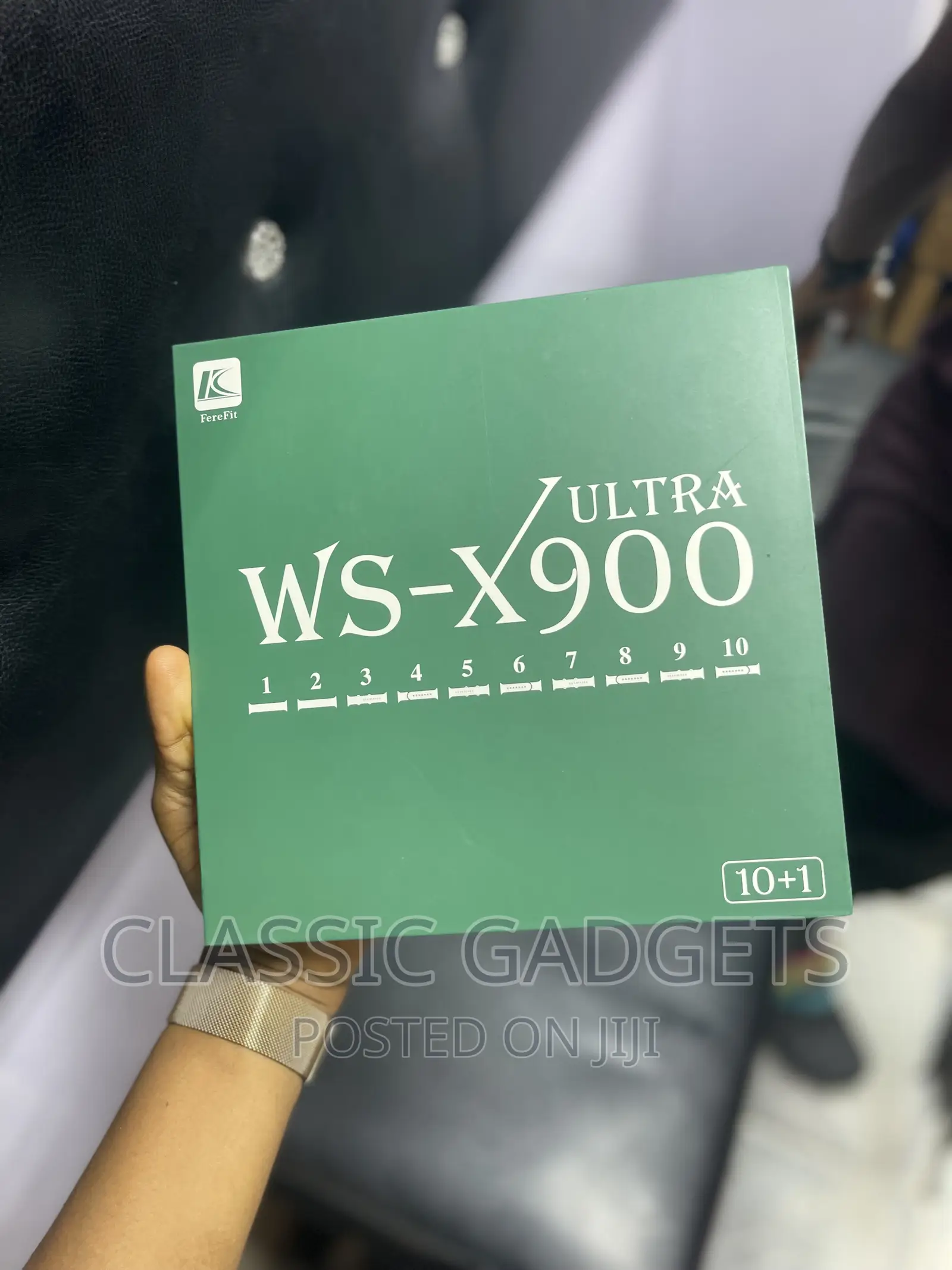 WS-X900 Ultra Smart Watch With 10 Straps and GPS