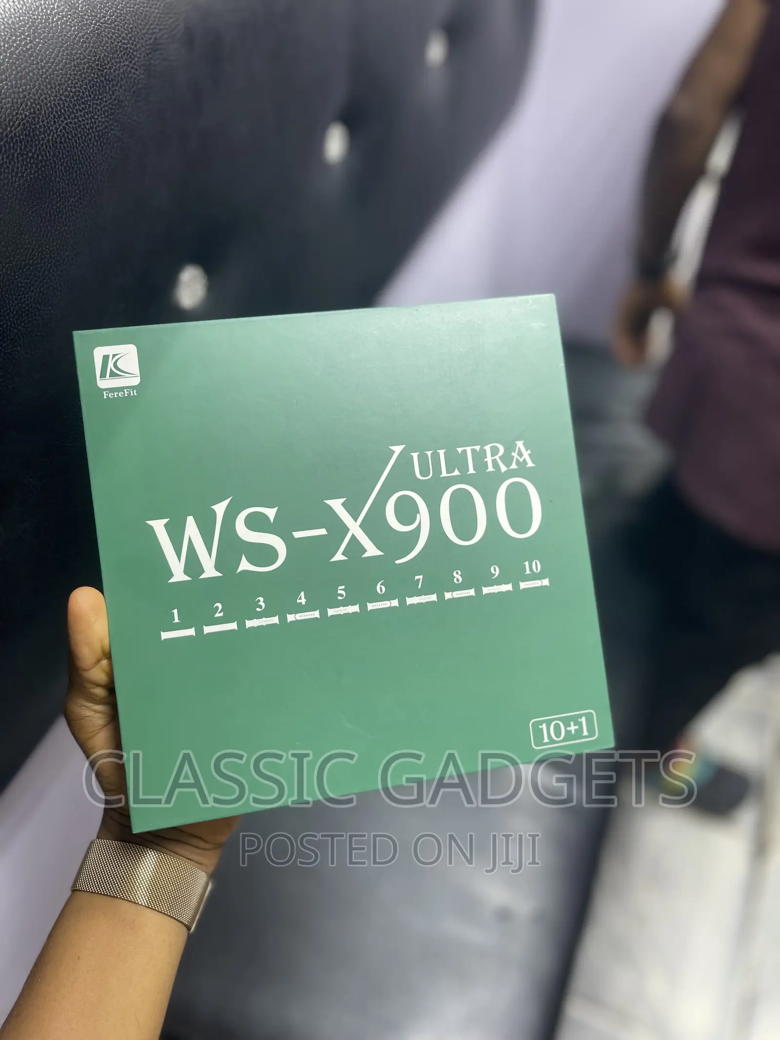 WS-X900 Ultra Smart Watch With 10 Straps and GPS