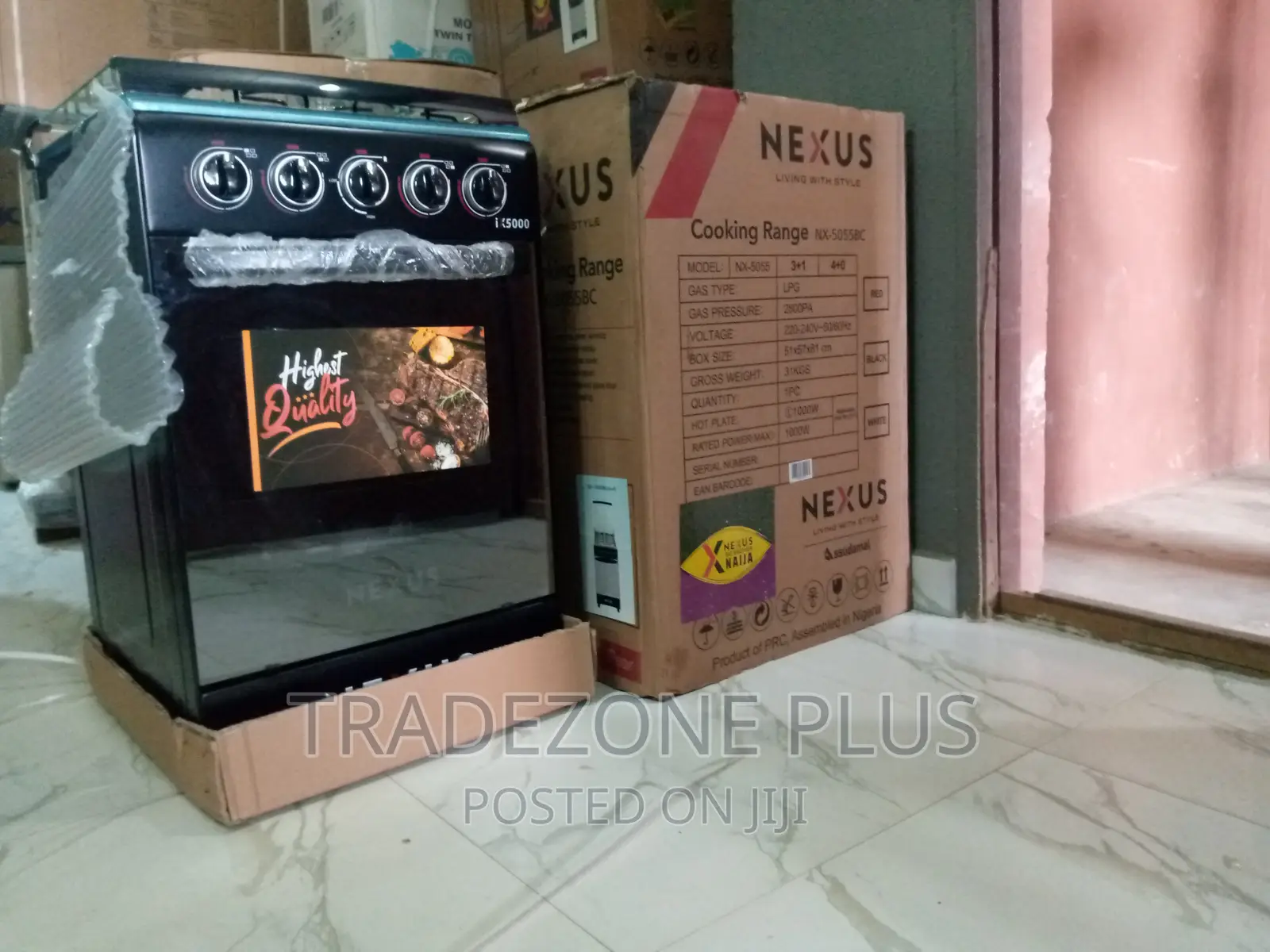 Quality Nexus 4 Gas Burner Gas Cooker-Nx-5055bc