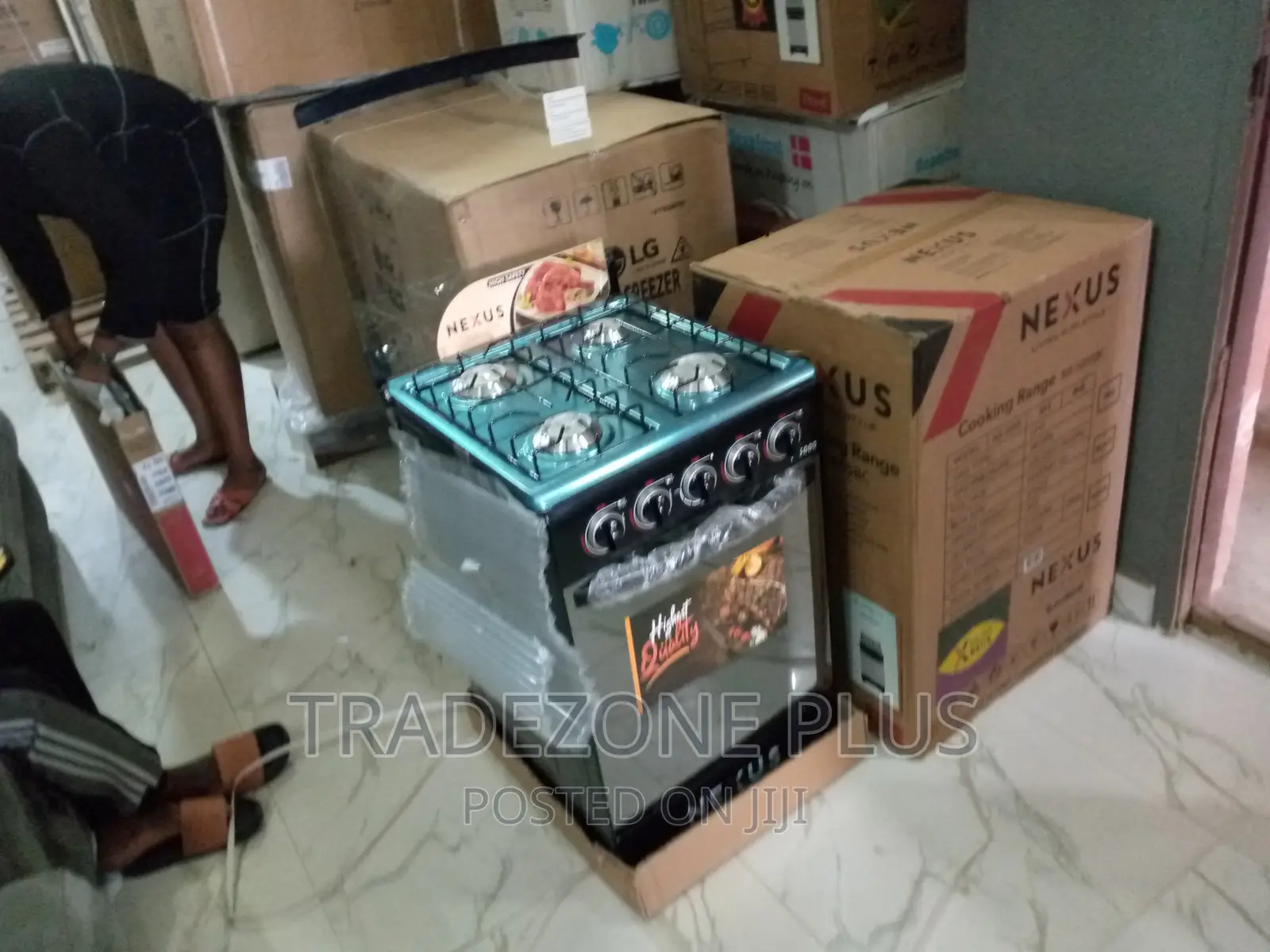 Quality Nexus Free Standing Gas Cooker-Nx-5055bc