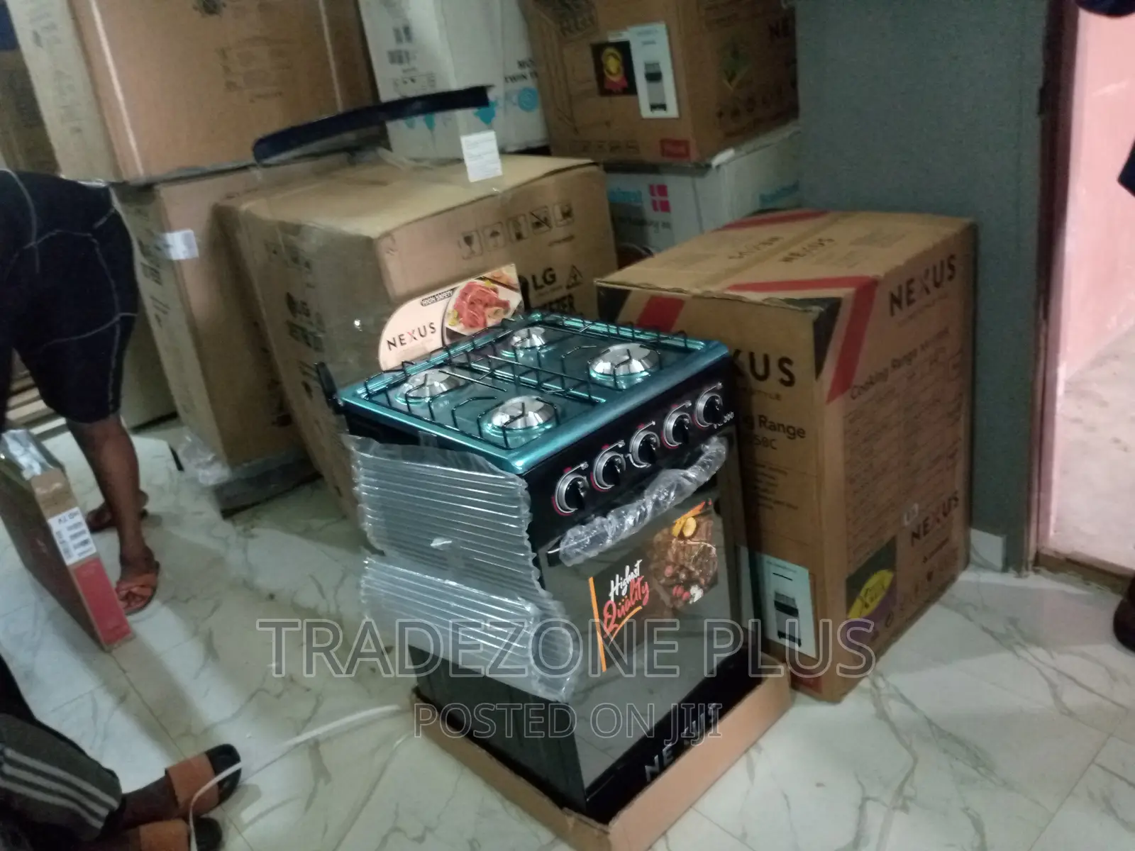 Quality Nexus Nx-5055bc Gas Cooker-4+0