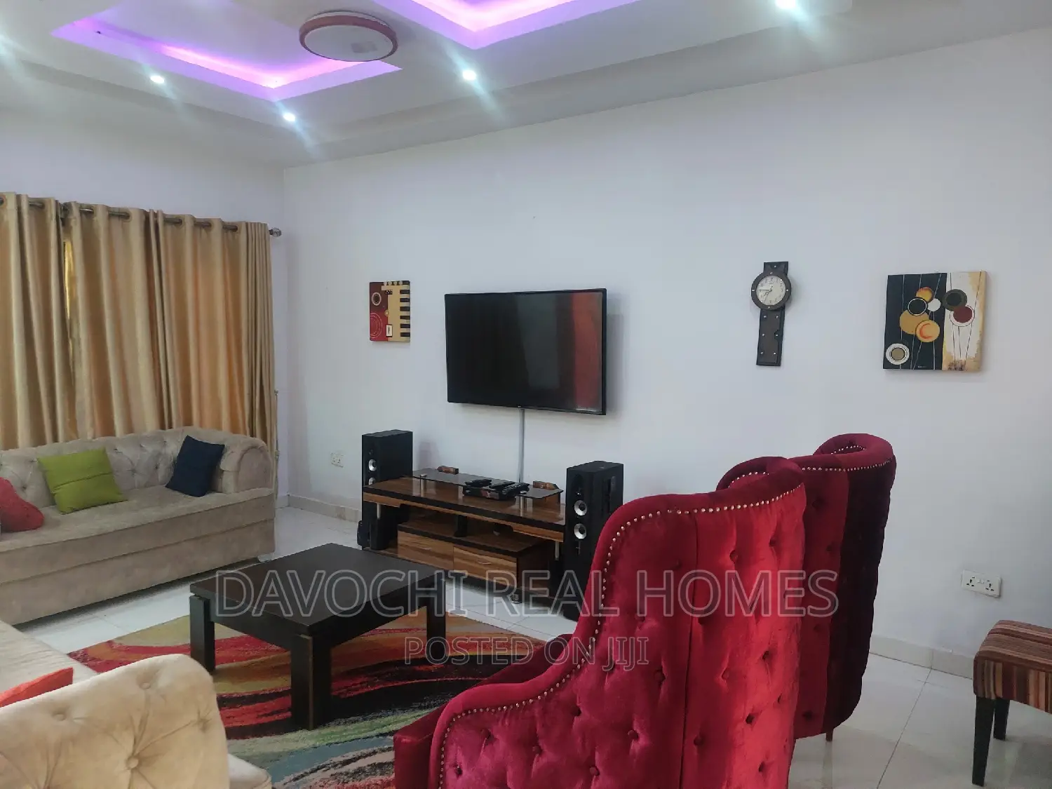 Furnished 3bdrm Duplex in Lekki Gardens Phase, Ajah for rent