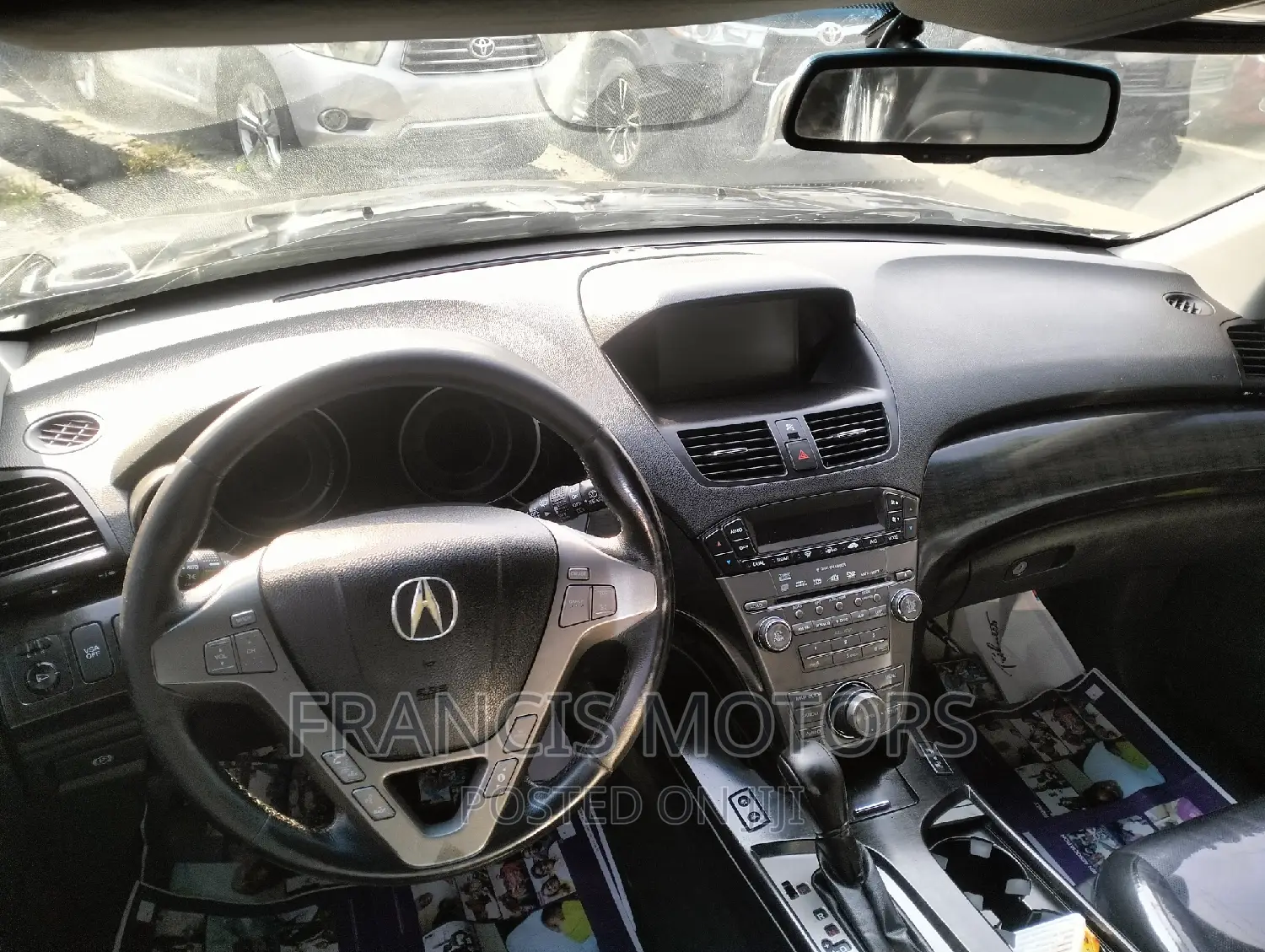 Acura MDX SUV 4dr AWD (3.7 6cyl 5A) 2009 Black