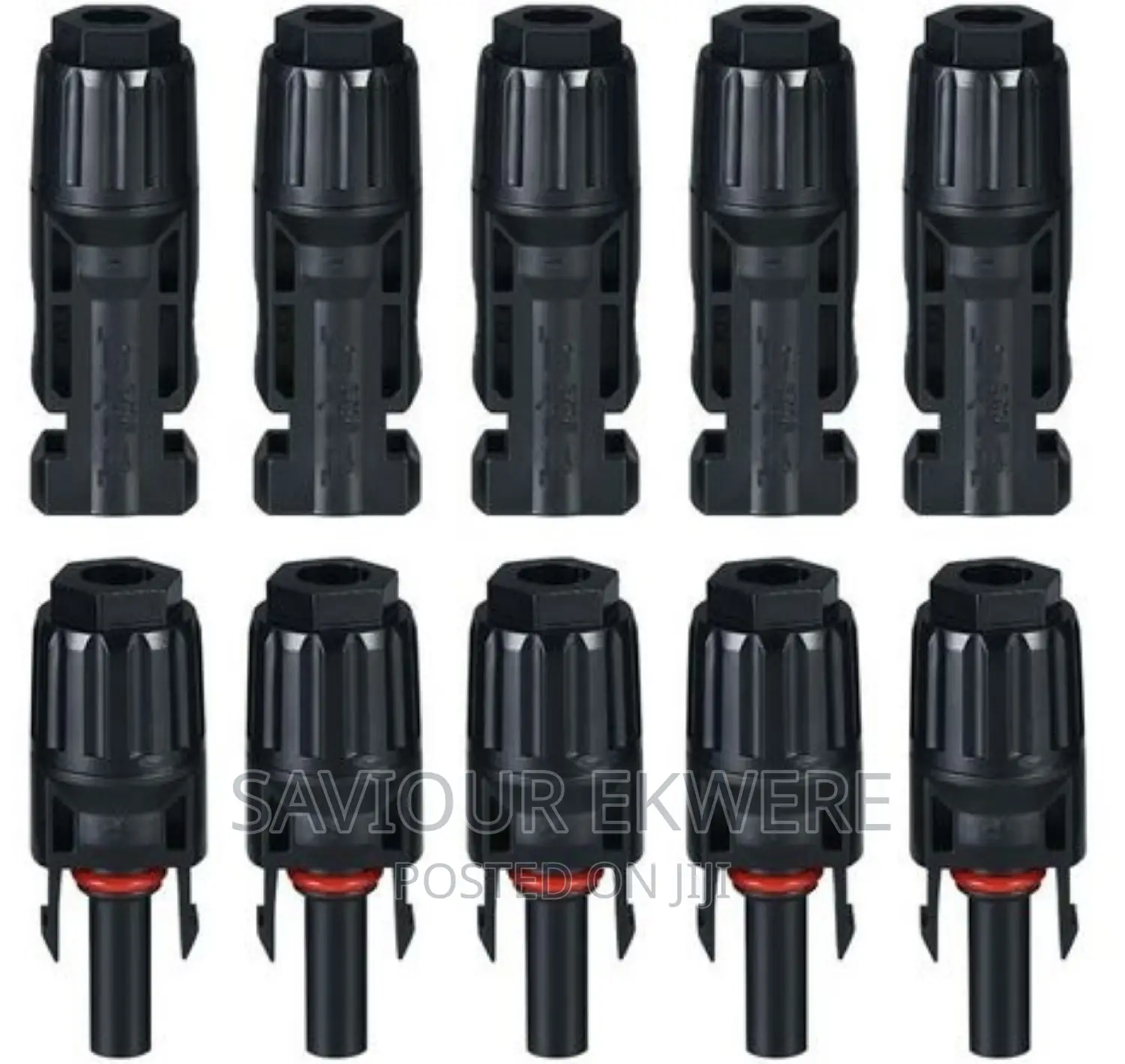 20pcs MC4 Make/Female IP67 Solar Panel Cable Connectors