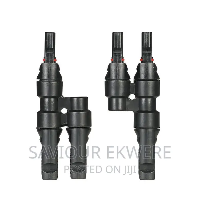 1 Pair Y Branch MC4 Connectors Solar Energy Panel Adaptor 1
