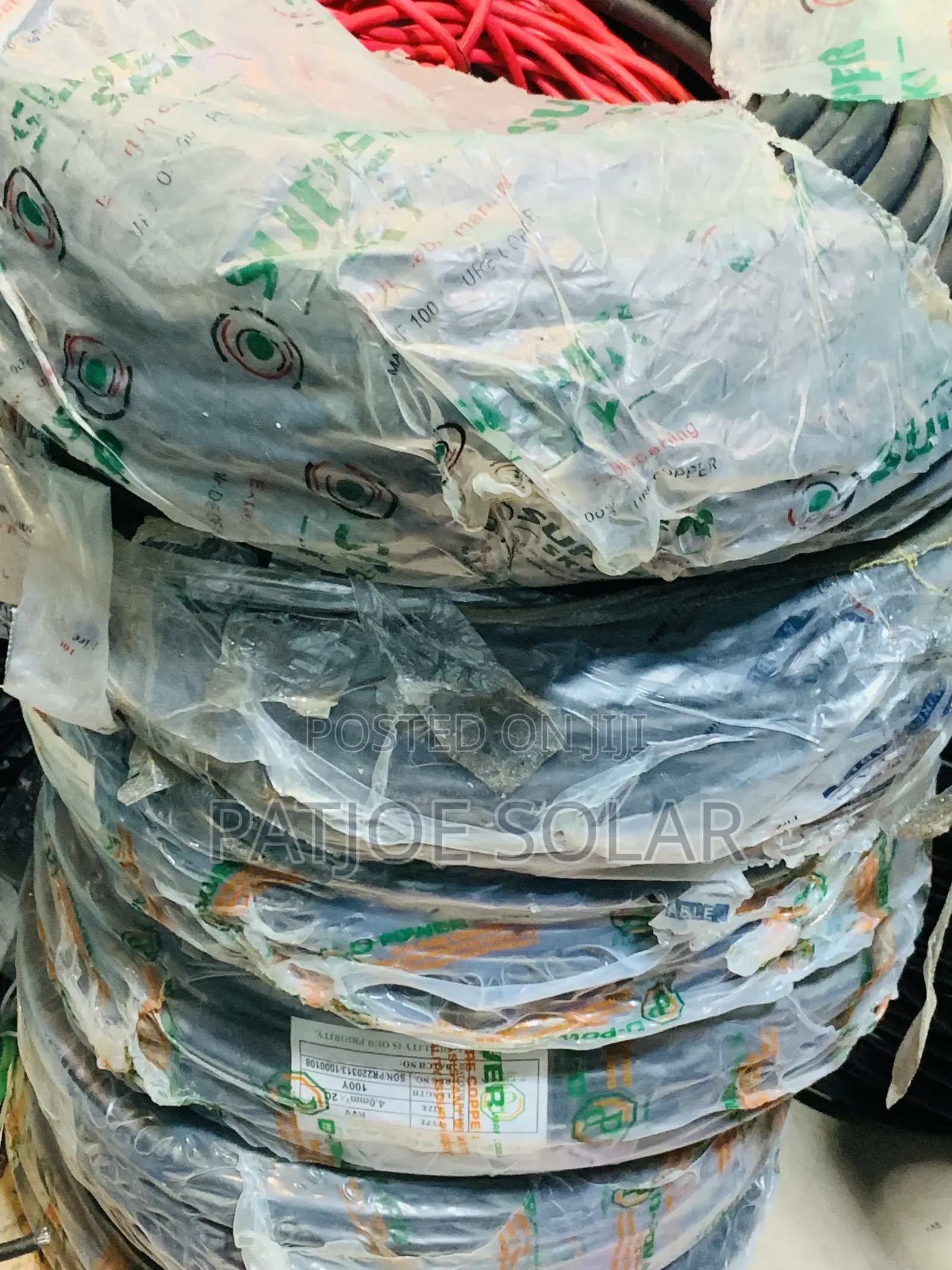 Solar Cables Wires 8mm Role